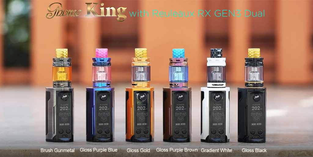 Wismec RX Gen3 Dual Kit colors