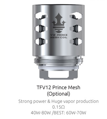 smok tfv12 prince mesh coils