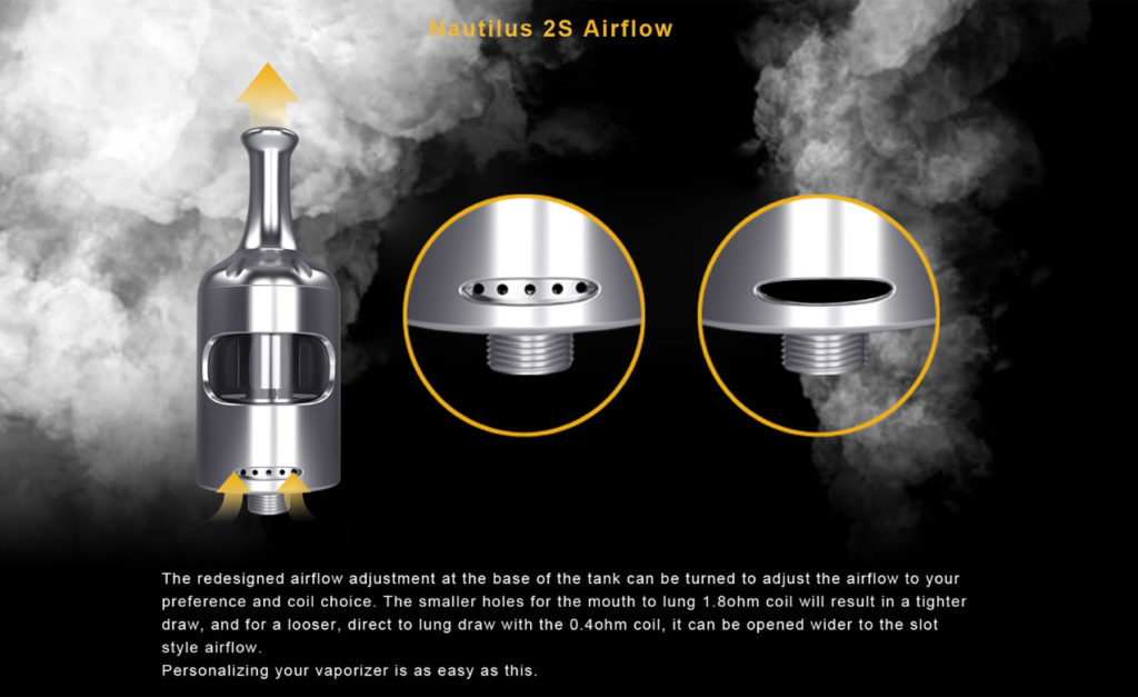 Aspire Zelos 50W 2.0 Kit Nautilus 2S Airflow