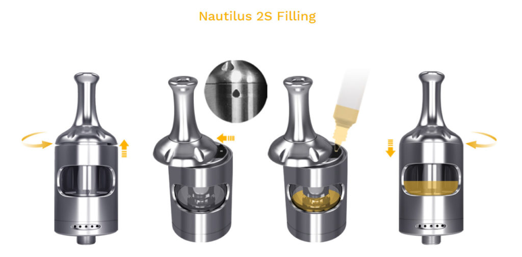 Aspire Zelos 50W 2.0 Kit Nautilus 2S Filling