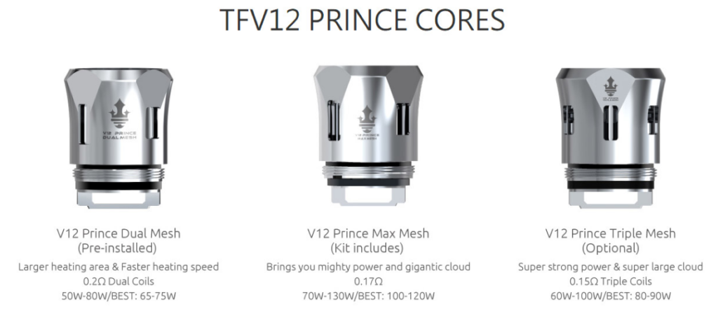 TFV12 Prince Coils