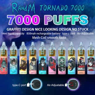 RandM Tornado 7000 Puffs Disposable Vape