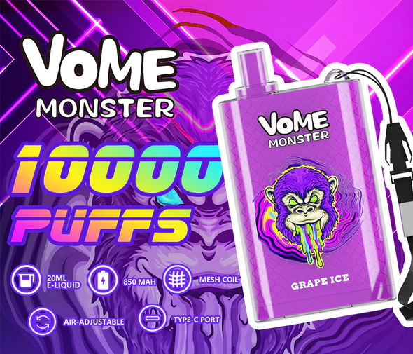 RandM Vome Monster 10000 Puffs Disposable Vape with Airflow