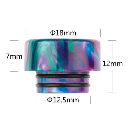 810 Drip Tip Mouthpiece Resin
