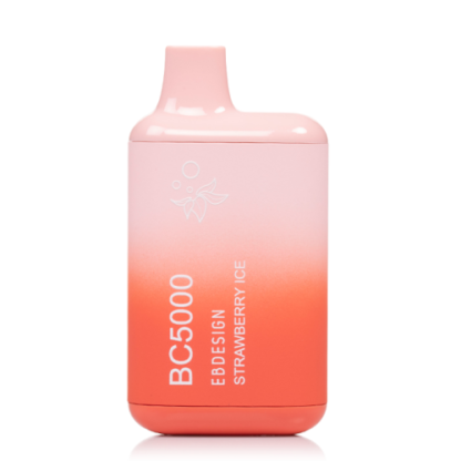 EB design BC5000 disposable vape strawberry ice