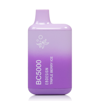 EB design BC5000 disposable vape tripple berry ice